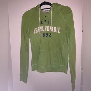 Abercrombie & Fitch Vintage Green Hoodie